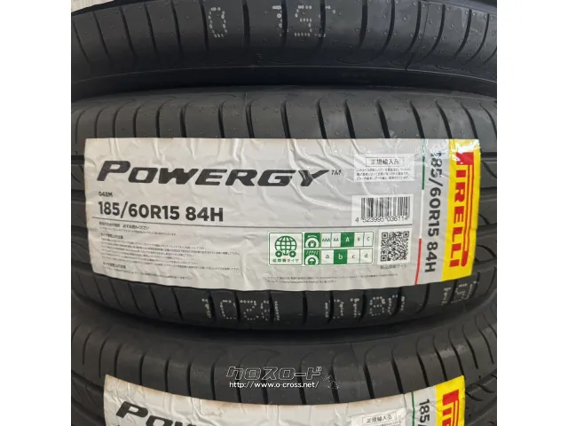 タイヤ 4本販売 PI 185/60R15 パワジー 4本交換工賃込 16インチ
