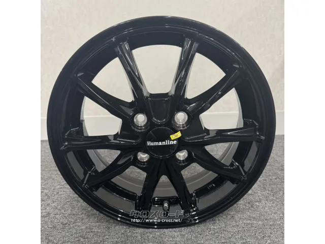 ホイール・タイヤ ヒューマンラインHR-2 RS アウトレット&新品タイヤセット 14インチ