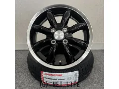 ホイール・タイヤ 14インチ KフィネスCUP RS 新品タイヤホイールセット