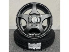 ホイール・タイヤ 12インチ HS-09 Y356 新品タイヤホイールセット