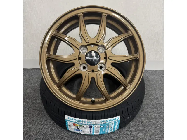 ホイール・タイヤ 15インチ HR-3×DO 新品タイヤホイールセット