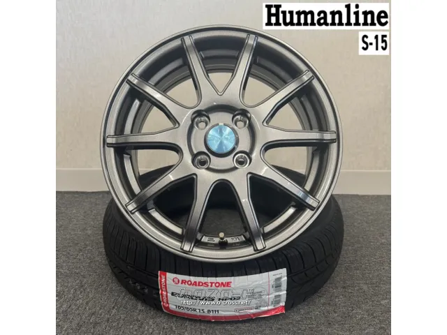 ホイール・タイヤ 15インチ S-15×RS 新品タイヤホイールセット