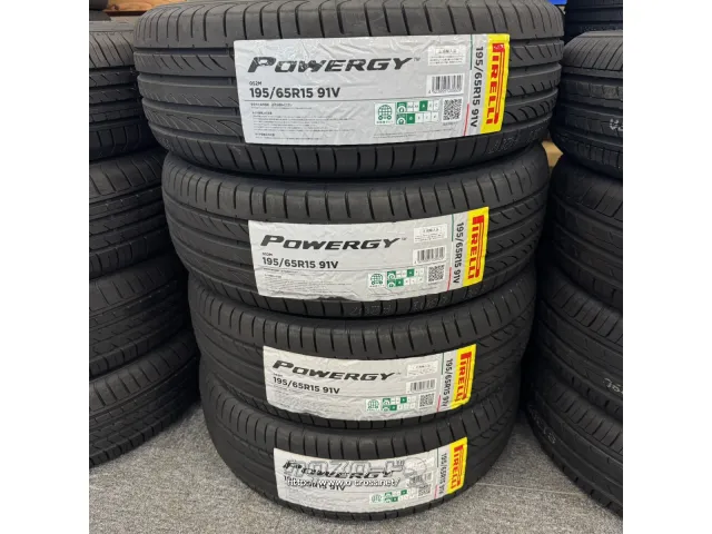 タイヤ 4本販売 PI 195/65R15 パワジー 4本交換 15インチ