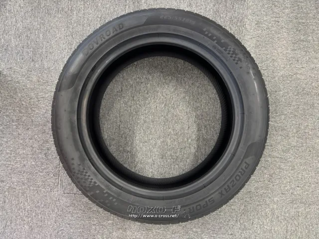 タイヤ DO 225/55R19 プロザックスポーツ 4本交換工賃込 19インチ