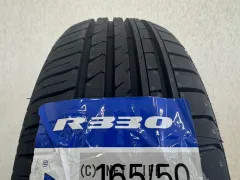 タイヤ WR 165/50R15 R330 4本交換 15ｲﾝﾁ