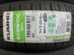 タイヤ KH 195/60R17 ES31 4本交換工賃込 17インチ