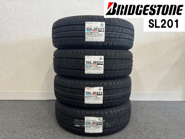 タイヤ BS 165/55R15 SL201 1本交換OK 15インチ
