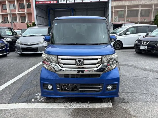 『TOTAL CAR SHOP FEEL』は、認証工場併設で整備もお任せください!!法定点検記録簿付き☆お問い合わせは『FEEL』の元気なスタッフまで!☆→098-995-7141にお電話ください♪♪ ホンダ N-BOX+