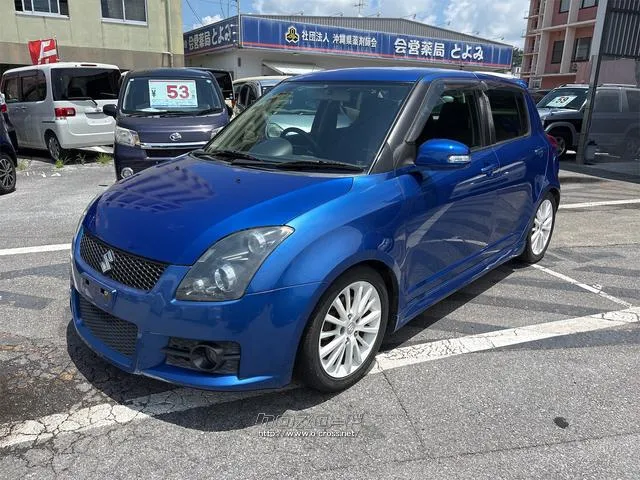 『TOTAL CAR SHOP FEEL』は、認証工場併設で整備もお任せください!!法定点検記録簿付き☆お問い合わせは『FEEL』の元気なスタッフまで!☆→098-995-7141にお電話ください♪♪ スズキ スイフト