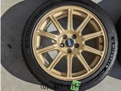 ホイール・タイヤ 【17インチ】 IMPREZA WRX STi 純正 BBS + Micheli