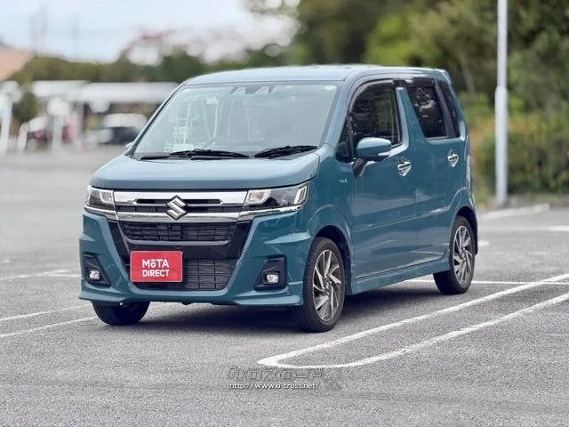 スズキ ワゴンR 660 カスタムZ ハイブリッド ZX・2024(R6)年式・ブルー