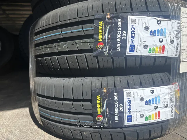 タイヤ MINERVA 185/60R16 4本新品未使用