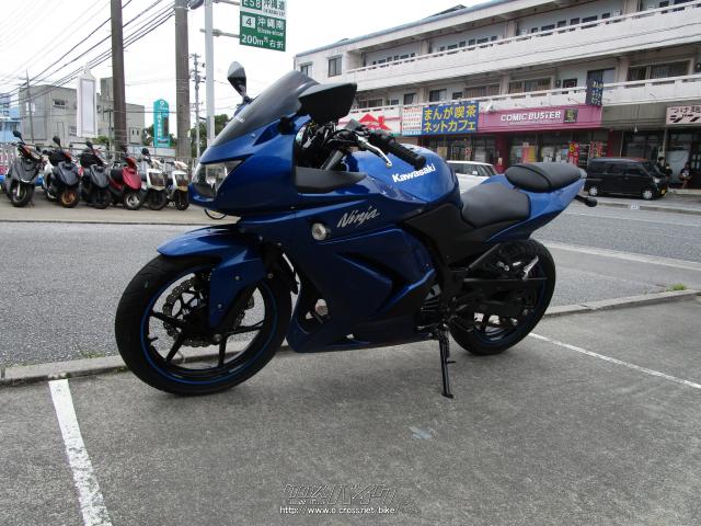 カワサキ ニンジャ250 R・青・250cc・金城オート・16,442km