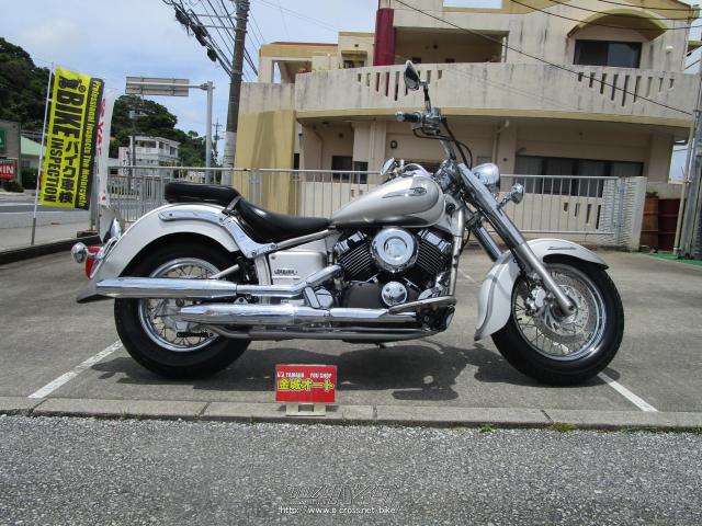 ヤマハ ドラッグスター400・白・400cc・金城オート・9,338km | 沖縄の 