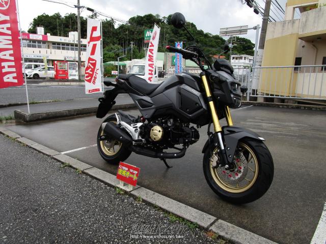 ホンダ グロム 125・黒・125cc・金城オート・10,550km | 沖縄のバイク情報 - クロスバイク