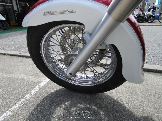 ヤマハ ドラッグスター400 クラシック・白/赤・400cc・金城オート