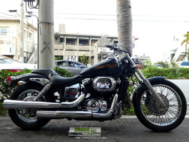 ホンダ シャドウ400 Slasher 人気のアメリカンタイプ ツーリングなどにいかがでしょうか 早い者勝ち ブラック 400cc Mirage 疑義車 沖縄のバイク情報 クロスバイク