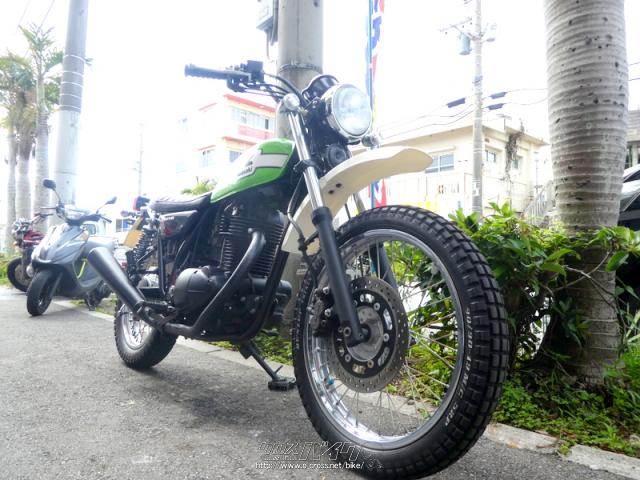 カワサキ 250TR 人気車入荷♪お買い得大特価プライス!ツーリングなどにいかがでしょうか♪早い者勝ち!・グリーンII・250cc・Mirage・疑義車  | 沖縄のバイク情報 - クロスバイク