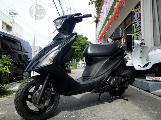 スズキ アドレスV125 S 人気のブラック!バックレスト付きでお買い得♪さぁ急がなくっちゃっ♪早い者勝ち!!・ブラック・125cc・Mirage・疑義車  | 沖縄のバイク情報 - クロスバイク