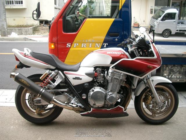 ホンダ Cb 1300 スーパーフォア 赤白 1300cc バイクショップ スプリント 43 500km 沖縄のバイク情報 クロスバイク