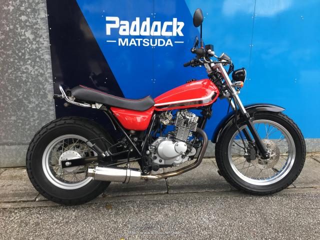 スズキ バンバン200・赤・200cc・SBSパドック松田・8,219km・保証付  