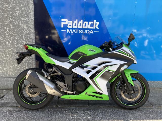 カワサキ ニンジャ250・ライム/白・250cc・SBSパドック松田・19,041km