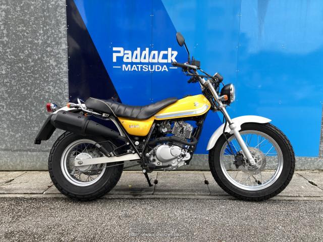 スズキ バンバン200・2008(H20)初度登録(届出)年・黄色・200cc・SBS  