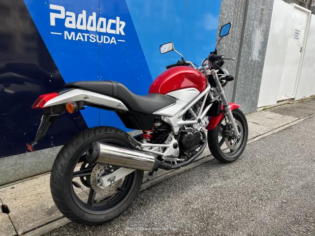 ホンダ VTR250・赤・250cc・SBSパドック松田・12,612km・保証付・3ヶ月