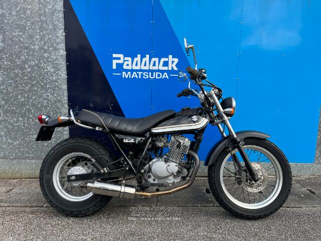 スズキ バンバン200・黒・200cc・SBSパドック松田・23,157km・保証付  