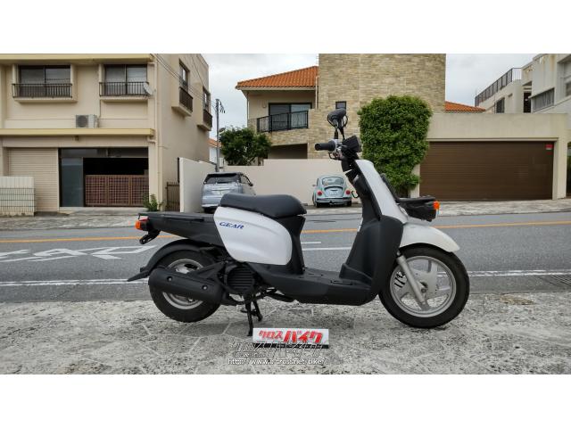 ヤマハ ギア パーキングスタンド 50・ホワイト・50cc・オートプラザ首里・9,065km | 沖縄のバイク情報 - クロスバイク