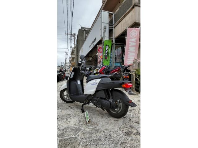 ヤマハ ギア パーキングスタンド 50・ホワイト・50cc・オートプラザ首里・9,065km | 沖縄のバイク情報 - クロスバイク