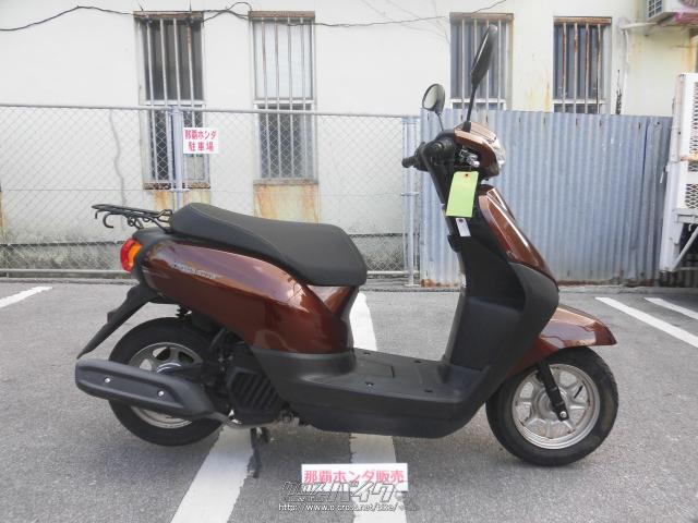 ホンダ タクト ベーシック 50 マホガニーブラウンメタリック 50cc 那覇ホンダ販売 6 190km 保証付 3ヶ月 1000km 沖縄のバイク情報 クロスバイク