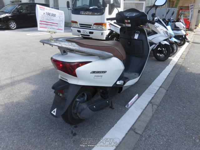 ホンダ リード110 Ex パールシルキーホワイト 110cc 那覇ホンダ販売 21 460km 保証付 3ヶ月 1000km 沖縄のバイク情報 クロスバイク