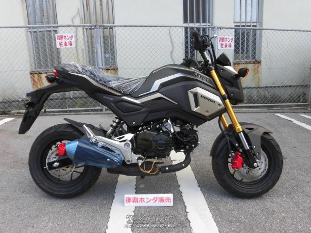 ホンダ グロム 125 Newカラー マットアクシスグレーメタリック 125cc 那覇ホンダ販売 沖縄のバイク情報 クロスバイク