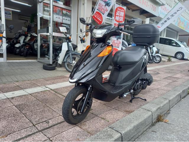 スズキ アドレスV125・黒・125cc・ホンダ二輪久米・6,397km・保証付・1ヶ月 | 沖縄のバイク情報 - クロスバイク