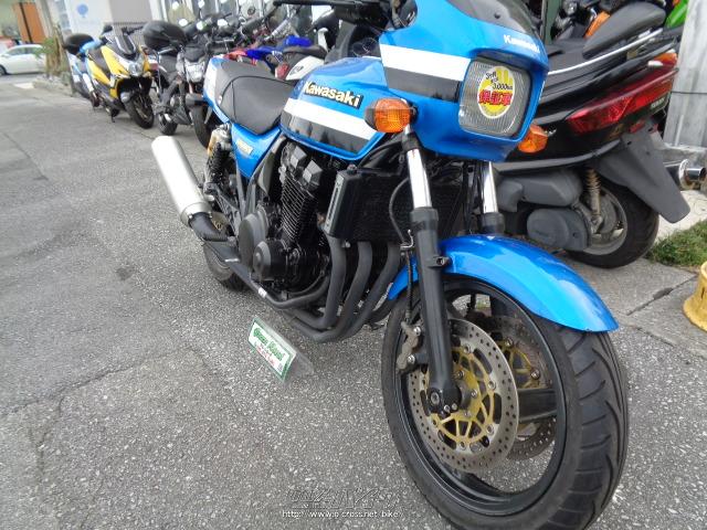 カワサキ ZRX 400・2002(H14)初度登録(届出)年・ブルー・400cc 