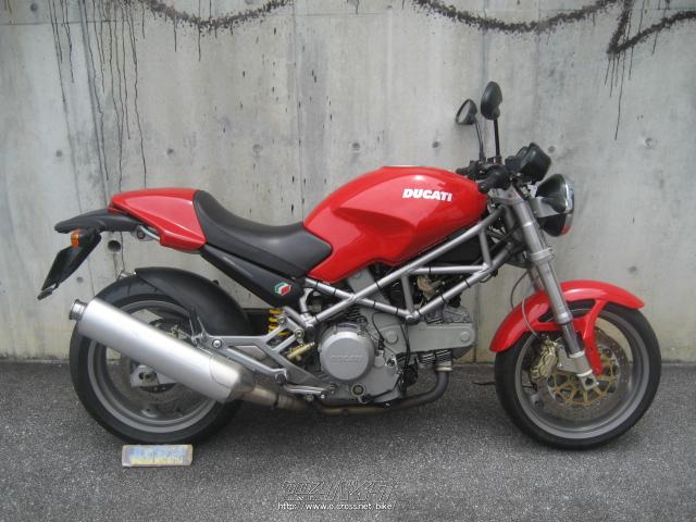 ドゥカティ Monster 400 Ieインジェクションモデル 04 H16 年式 イタリアンレッド 400cc モトサウンド 6 473km 保証無 沖縄のバイク情報 クロスバイク