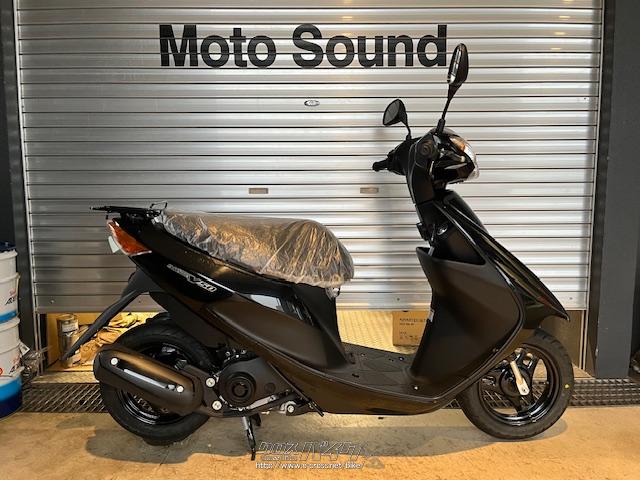 スズキ アドレスV50・ブラック・50cc・モトサウンド・保証付・24