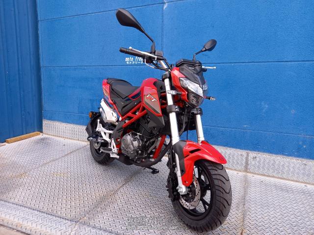 BENELLI ベネリ TNT125 赤 走行距離1900㎞