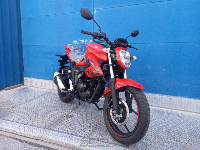スズキ ジクサー 150・パールミラレッド・150cc・モトフリークウイリー