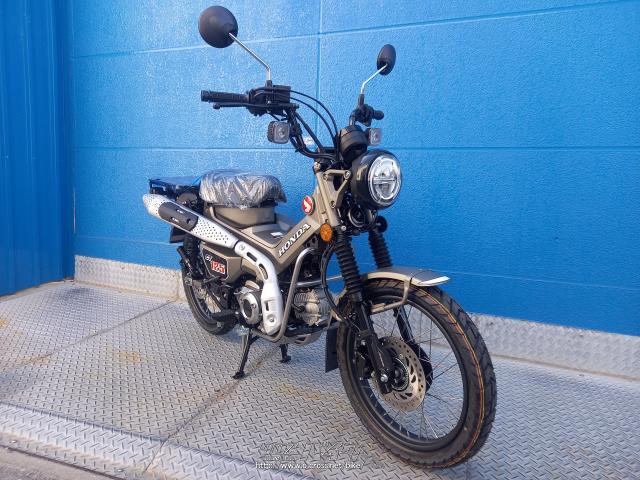 ホンダ CT125ハンターカブ・マットシルバー・125cc・モトフリーク