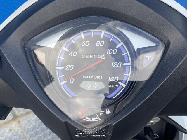 アドレス110 走行距離3000km 2020年式 スズキ「アドレス110」インプレ