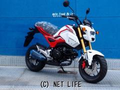 ホンダ グロム 125 ロスホワイト 125cc モトフリーク ウイリー 保証付 沖縄のバイク情報 クロスバイク