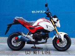 ホンダ グロム 125 ロスホワイト 125cc モトフリーク ウイリー 保証付 沖縄のバイク情報 クロスバイク