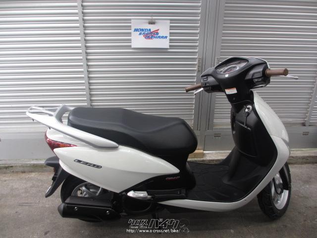 ホンダ リード110 Ex 白 110cc ホンダsports池原 16 184km 保証付 3ヶ月 1000km 沖縄のバイク情報 クロスバイク