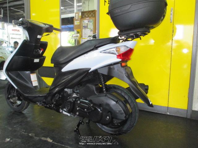 スズキ アドレスV125 S リヤボックス付・ホワイト・125cc・諸見スズキ