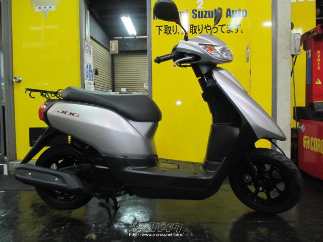 ヤマハ ジョグ 50 AY01モデル・2018(H30)初度登録(届出)年・シルバー  