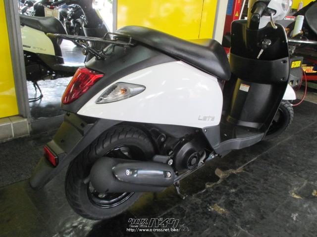 スズキ レッツ CA4AAモデル・ホワイト・50cc・諸見スズキオート
