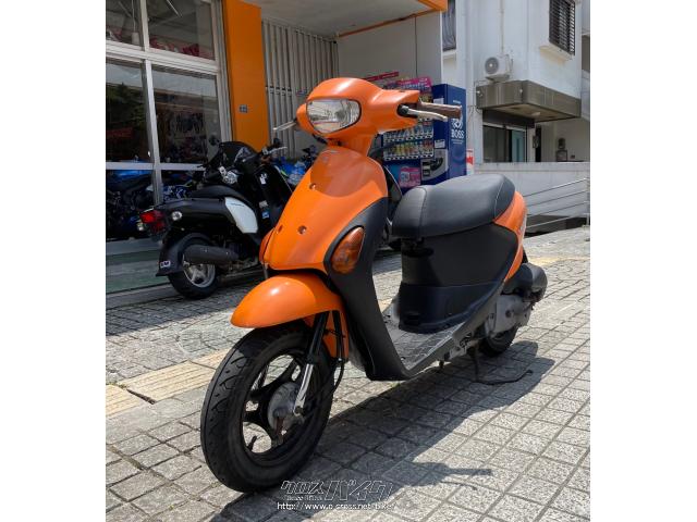 スズキ レッツ4 50・オレンジ・50cc・良栄モータース・疑義車(中古車両の為不明)・保証無 | 沖縄のバイク情報 - クロスバイク