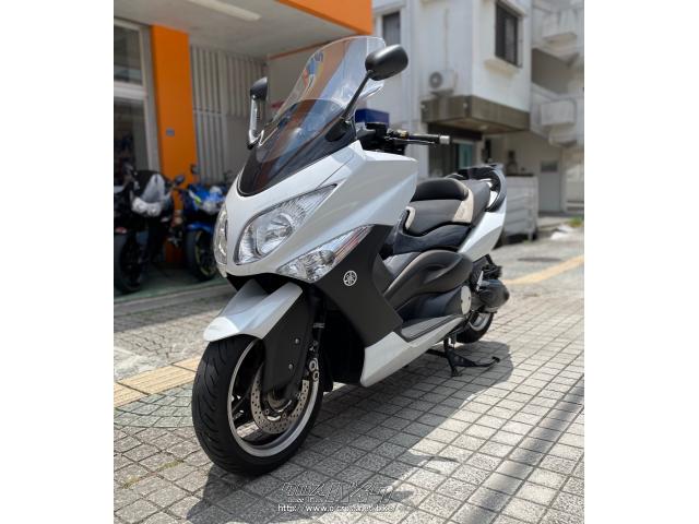 ヤマハ T-MAX500 10th Anniversary WHITEMAX・ホワイト・500cc・良栄モータース・23,609km |  沖縄のバイク情報 - クロスバイク